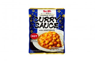 Mélange instantané de sauce curry piquante aux légumes S&B - 210g Mélange instantané de sauce curry piquante aux légumes S&B - 210g