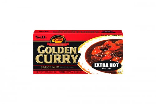 Curry japonais extra fort S&B - 220 g Curry japonais extra fort S&B - 220 g