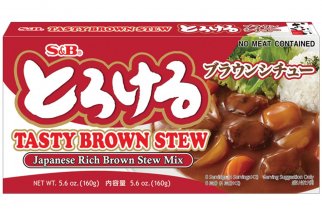 Sauce japonaise pour ragoût Torokeru Shichu brun - 160g Sauce japonaise pour ragoût Torokeru Shichu brun - 160g